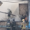 В подмосковных Химках тушат пожар в нежилом здании