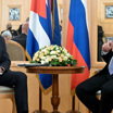 Президент Кубы поблагодарил Россию за поддержку