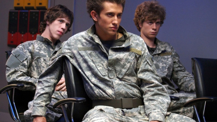 Павел Прилучный. Кадр из Х/ф "На игре"