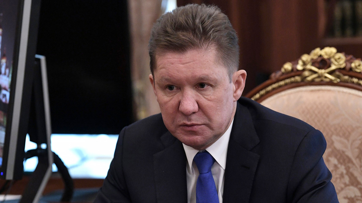 Путин присвоил главе "Газпрома" Алексею Миллеру звание Героя труда