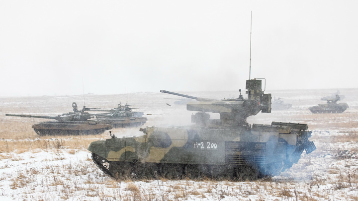 Вооруженные силы России применили на Украине "Терминаторы"