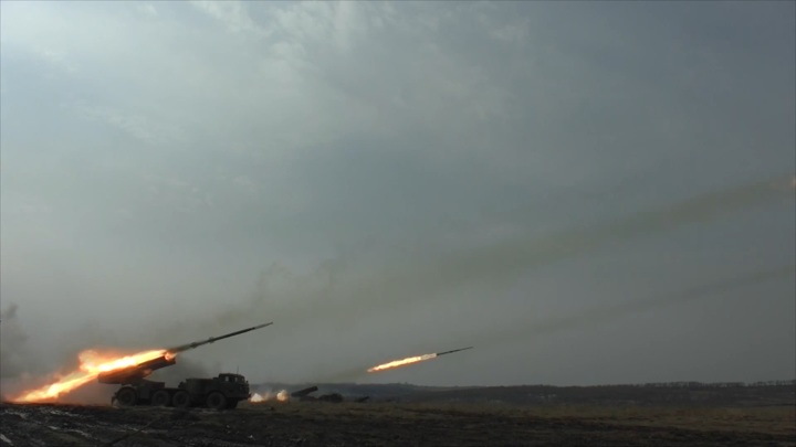 Батарея "Гиацинт-С" уничтожила украинское подразделение гаубиц М-777