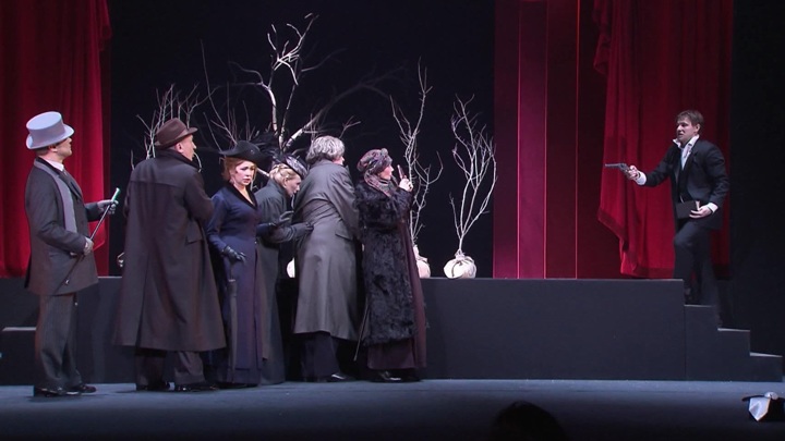 Театр имени Маяковского готовится к премьере спектакля "На всякого мудреца довольно простоты"