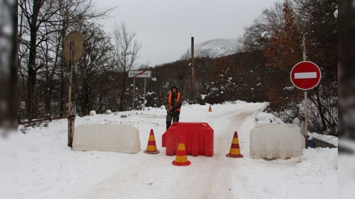 Дорогу на Ай-Петри закрыли из-за непогоды