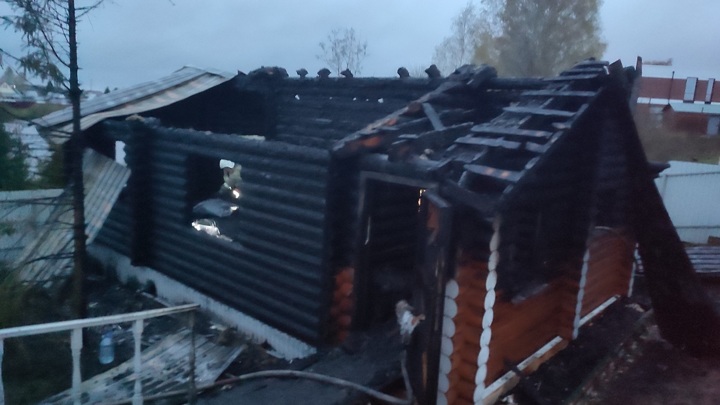 44-летний вологжанин сгорел заживо в своем доме