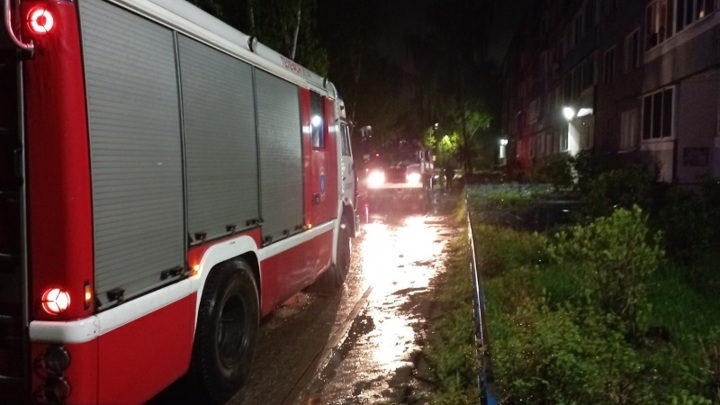 Во время пожара в ковровской пятиэтажке пострадал человек
