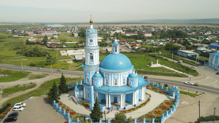 Храм в Тельме Усольского района