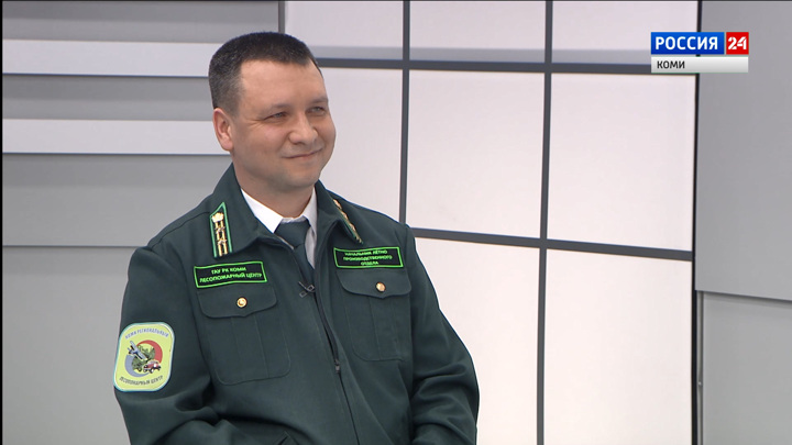 Вести-Интервью. Александр Несанелис – начальник летно-производственного отдела Лесопожарного центра Республики Коми.